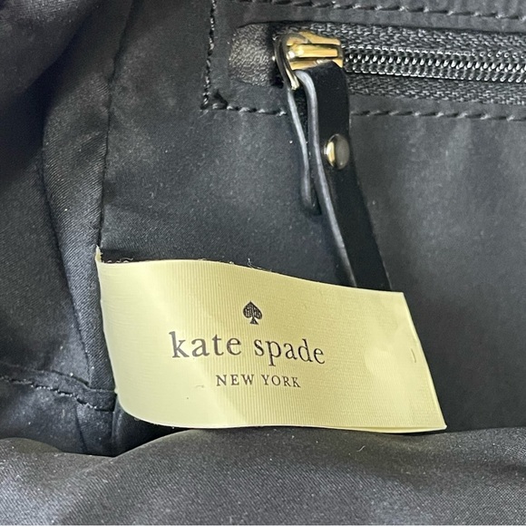Kate Spade Black Floral Watson Lane Botanical Hartley Mini Backpack - Picture 6 of 10